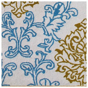 Alfombra de Área Premium con Diseño Floral Damasco, Alfombra Suave para Sala de Estar, Múltiples Colores - Product Image 3