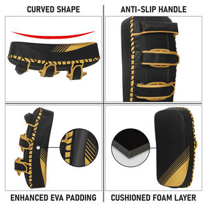 Almohadillas de nuevo diseño, almohadilla de entrenamiento de escudo de punzonado ajustable suave para boxeo y entrenamiento de artes materiales, Escudo de patada personalizado - Product Image 5