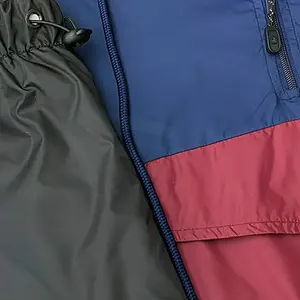 Chándales de tendencia 2025, traje cortavientos personalizado a la nueva moda para hombre, traje cortavientos para hombre, traje acolchado con capucha a la venta - Product Image 4