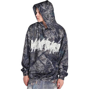 Wholesale <b>Men</b> Cropped Thick Custom Hoodie Manufacturer High Quality Luxury Graphic Embroidery <b>Crop</b> <b>Top</b> Acid Wash Cut Hoodies - Product Image 4