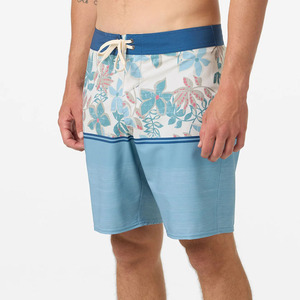 Vêtements de sport pour hommes, shorts de plage décontractés, maillots de bain, 100% polyester, écologiques, respirants, séchage rapide, cordon de serrage, taille mi-haute, vêtements de plage - Product Image 4