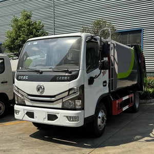 شاحنة قمامة صينية Dong Feng 6cbm شاحنة قمامة مضغوطة للبيع - Product Image 2