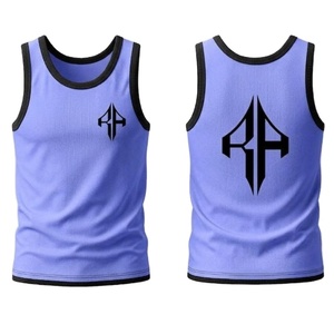 Débardeur pour homme en coton 100% imprimé avec un design personnalisé, de qualité supérieure, par RIVIAN ATLANTIC - Product Image 1