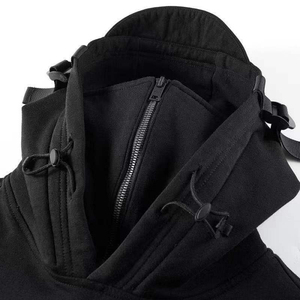 Alta calidad de fabricación personalizada sudaderas con capucha de peso pesado para los hombres de diseñador sudaderas con capucha de los hombres de gran tamaño - Product Image 3