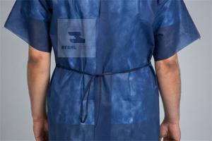 Uniforme de enfermera médico unisex Batas de hospital no tejidas para hombres y mujeres - Product Image 5