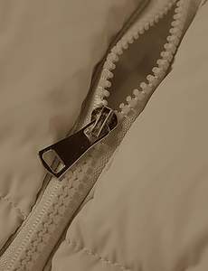 Venta al por mayor de estilo de la calle de las mujeres recortada Puffer chaqueta botón frontal cálido abrigo de invierno con tela de lona Servicio OEM disponible - Product Image 5