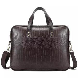 Wholesale Custom Leather Laptop <b>Bag</b>, Work Briefcase Business <b>Computer</b> <b>Bag</b> Fits 15.6 Inch by Maximize Wear - Product Image 1