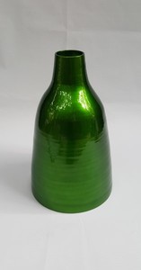 Vase en bambou filé poli à la feuille d'argent de haute qualité pour la décoration de la maison et de la cuisine fabriqué au Vietnam. - Product Image 5