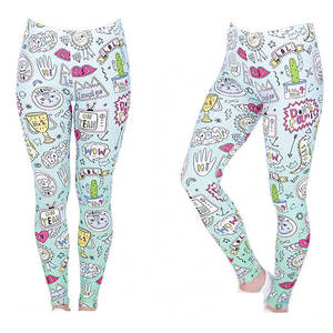 Legging de yoga pour femme, nouveau design, fabrication au Pakistan, coupe ajustée, effet push-up - Product Image 6