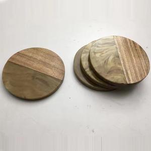 Nouveau Style japonais résine tasse à thé tapis créatif thé en bois massif fleur cristal résine époxy meilleur caboteur ensemble bois résine - Product Image 2