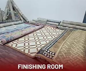 Tapis modernes de luxe faits à la main en laine de Nouvelle-Zélande, fins abstraits doux noués à la main, taille 5x8 12x14 pour les hôtels de bureau à domicile - Product Image 5