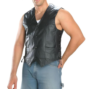 เสื้อกั๊กหนังสำหรับผู้ใหญ่พิมพ์ลายได้ตามต้องการ - Product Image 2