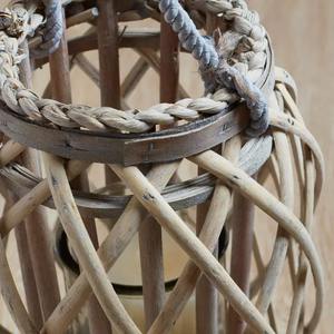 Lanterne de tombe en aluminium avec motif de feuilles Couleurs personnalisées Intérieur et extérieur Décoration de maison et de jardin Design classique éclair - Product Image 3