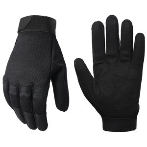 Gants tactiques d'entraînement complet des doigts Gants de chasse de tir personnalisés Gants de vente en gros en cuir antidérapants de haute qualité - Product Image 1