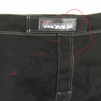 Short d'entraînement de compression imprimé de taille élastique personnalisé Gi MMA Short extensible O.E.M Fabricants Taille élastique pour Muay Thai