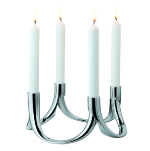 Vente chaude Porte-bougie et porte-fleurs en aluminium moderne fait à la main pour la décoration de mariage, de Noël et de la maison - Product Image 2