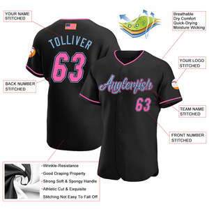 Proveedor mayorista de camisetas de béisbol Premium que ofrece uniformes que absorben la humedad con costuras duraderas y ajuste de equipo transpirable - Product Image 6