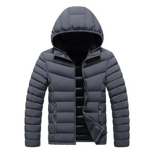 Parka de alta calidad, chaqueta de invierno, piel de Lobo, relleno acolchado, capucha extraíble desmontable, abrigos para hombre, chaqueta de piel Parka - Product Image 3