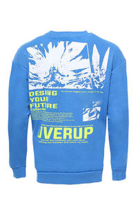 Sweat-shirt en coton brossé ultra doux avec palette monochrome minimaliste pour une fabrication sans effort au Pakistan - Product Image 3