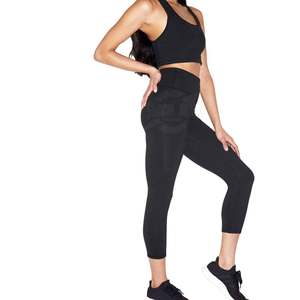Leggings Deportivos Transpirables de Cintura Media para Mujer, Más Vendidos, con Spandex/Nylon, Logotipo Personalizable e Impresión por Sublimación - Product Image 4
