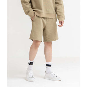 กางเกงขาสั้นออกกำลังกายผ้าฝ้าย 100% เนื้อหนา ระบายอากาศได้ดี ผ้าเฟรนช์เทอร์รี่ เหมาะสำหรับวิ่งและออกกำลังกายสำหรับผู้ชาย - Product Image 1