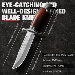 Matériaux durables, couteaux pointus les plus vendus, équipement de chasse de qualité, couteaux pointus à vendre - Product Image 4