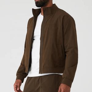 Venta al por mayor de chaquetas de invierno casuales de los hombres más tamaño con calefacción al aire libre cortavientos y bombardero en chaqueta de diseño liso - Product Image 2