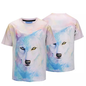 เสื้อยืดพิมพ์ลายสีทึบสไตล์ลำลองคุณภาพสูง - Product Image 6