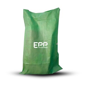 EPP White Green Yellow <b>Polypropylene</b> <b>Bag</b> PP Woven <b>Bag</b> 50kg Woven Sack with Single Fold Single Stitch Woven <b>Bag</b> with PE Liner - Product Image 2