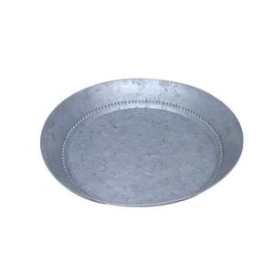 farmhouse garden decor half round bucket metal unique <b>wall</b> planter outdoor and indoor hanging zinc <b>wall</b> planter <b>flower</b> fot - Product Image 3