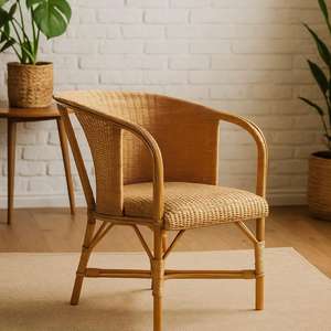 Chaises polyvalentes, élégantes et solides en rotin pour le mobilier d'extérieur, le salon et l'hôtel, à usage quotidien et à des fins décoratives - Product Image 4