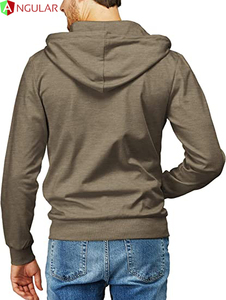 Chaqueta cálida de talla grande personalizada para hombre y mujer, nuevo diseño de moda, Sudadera con capucha, logotipo personalizado, bordado, para invierno - Product Image 4