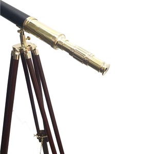 Télescope en laiton vintage réglable Design nautique classique pour les cadeaux et les objets décoratifs - Product Image 3