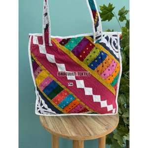 Women Market <b>Bag</b> <b>Tote</b> <b>Bag</b> Eco Friendly Sustainable <b>Sturdy</b> Grocery Shopping Handmade Boho <b>Tote</b> <b>Bag</b> New Printed Cut Work - Product Image 4