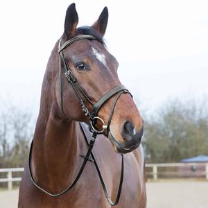 Brida de caballo de cuero genuino de alta calidad Brida de caballo de cuero genuino Caballo de cuero real de alta calidad - Product Image 4