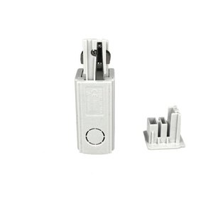 Kit connettore alimentazione sinistra + terminale di chiusura bianco per CB40103 guida trifase binario-illuminazione/ - Product Image 3