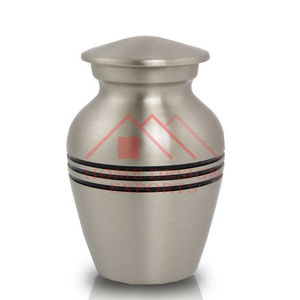 Urnas de metal de aluminio hechas en 2025, jarrones con tapa, tamaño Mini, urnas para cenizas humanas, tarro para cenizas - Product Image 1