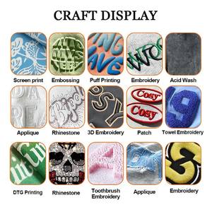 Sudadera con Capucha Extra Grande Unisex para Hombre, de Felpa, con Logotipo Personalizado Bordado y Aplicado, Lavada, de Manga Regular - Product Image 6