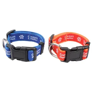 Best Quality Luxury Pet <b>Dog</b> Collar Sustainable and Strong Nylon Webbing with Unique Print Pattern Direct from Turkey - Product Image 3