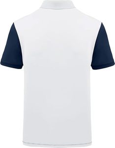 OEM hecho en fábrica de alta calidad 100% algodón para hombres para Polos último diseño con patrón sólido bordado moda al por mayor - Product Image 2