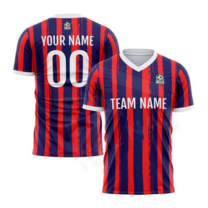 Maillot de football par sublimation Football de qualité, sport, impression par sublimation personnalisée, nouveau modèle Club france, maillot de football - Product Image 3