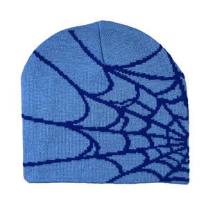 Bonnets d'hiver à revers imprimés avec logo personnalisé de marque Variété tissée Respirant Motifs doux Cartoon Plaid Bonnets à bas prix - Product Image 4