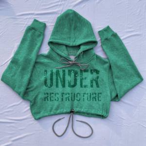 Nouvelle Tendance 2026 Sweat-shirt Personnalisé Femme, Hoodies Crop Top Zippés, Sweat-shirt Oversize en Coton Imprimé pour Filles - Product Image 1