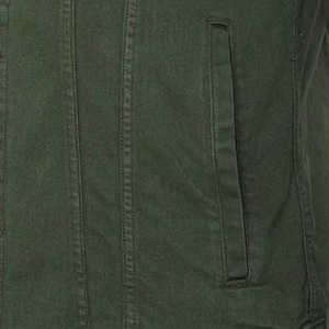 Veste en jean décontractée pour homme, vente chaude, style moto, coton, denim, longue, coupe droite, coupe-vent, doublure en polaire, taille personnalisée - Product Image 6