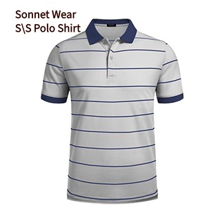 Polo de manga corta para hombre, ropa deportiva de tela de punto con estampado personalizado Y \ D - Product Image 6