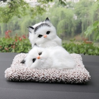 Jouets en peluche modernes, 100 pièces, animaux en peluche mignons et réalistes, poupées en peluche pour la décoration du tableau de bord de la voiture et de la maison, cadeaux parfaits