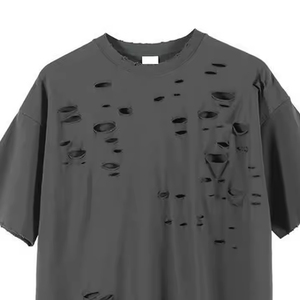 OEM personalizado pesado peso 100% algodón DTG impresión Boxy Fit camiseta completa impresión gráfica recortada Boxy camiseta hombres - Product Image 6