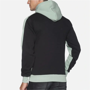 Sudadera con Capucha Corta de Algodón Transpirable con Cordón y Bordado de Felpa Francesa con Logotipo Personalizado para Hombre - Product Image 2