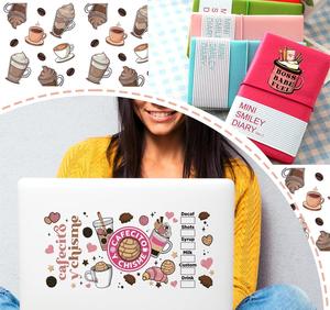 Venta al por mayor logotipo personalizado Navidad Hello Kitty16oz vinilo UV DTF tazas puede envolver transferencias etiquetas adhesivas <span class=keywords><strong>para</strong></span> vasos y gafas - Product Image 6