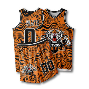 Uniformes de Baloncesto Transpirables de Alta Calidad Personalizados, MOQ Bajo, Impresión OEM, Tallas Grandes, Ropa para Equipos - Product Image 1
